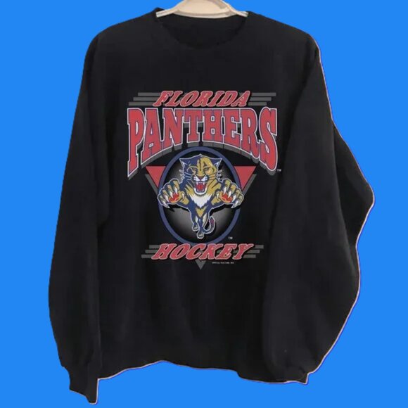 Florida Panther NHL For hockey sweatshirt shirt grey - Picture 1 of 2
